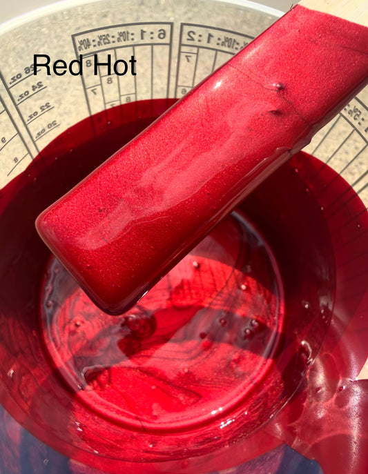 RED HOT PEARL Revolutionary Colors