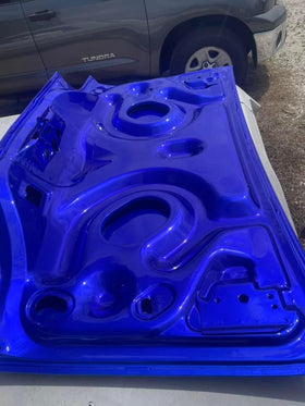 Energy Blue Candy Pearl (over silver) Revolutionary Colors