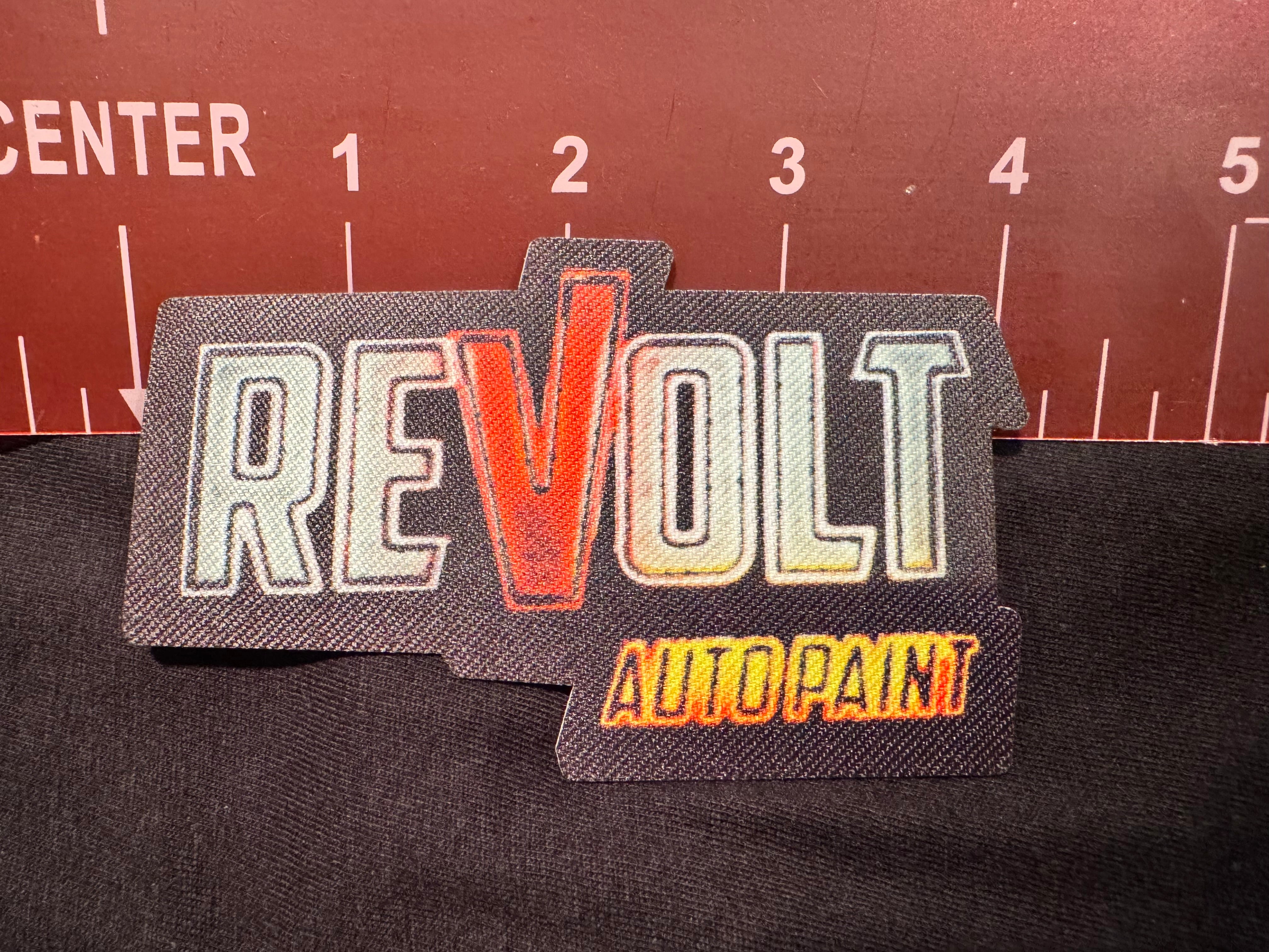 Iron on Revolt Patch