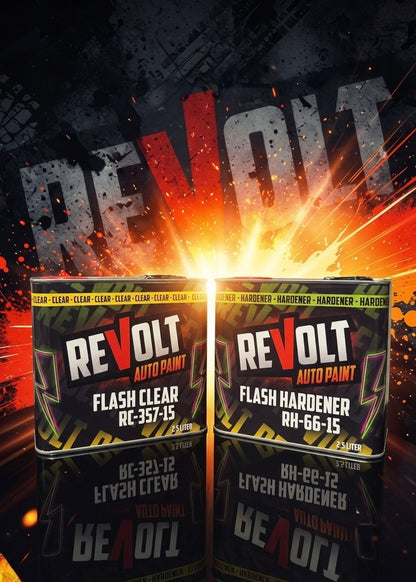 RC-357-15 THE FLASH 15 Minute Cured clear MIX 1:1
