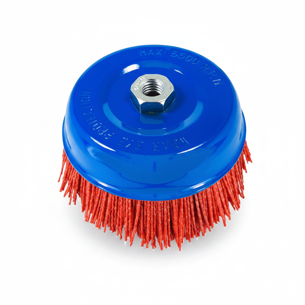 AES-51886 6in NYLON CUP BRUSH "THE BED LINER BRUSH"