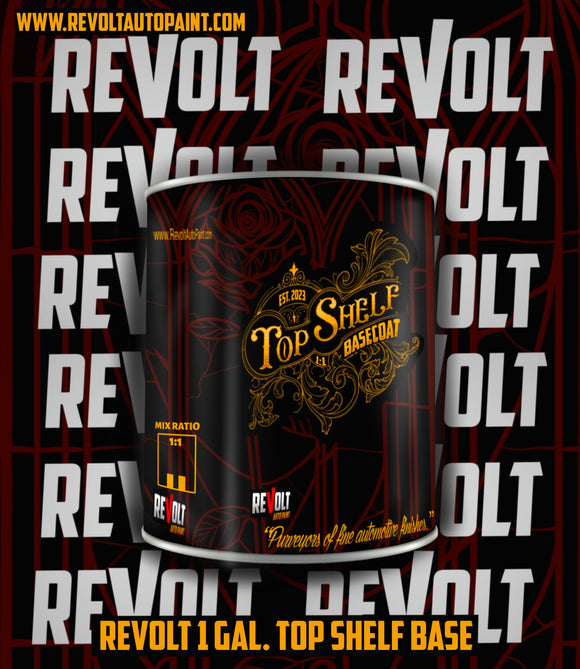 REVOLT'S TOP SHELF INFINITE COLORS LINE OEM COLORS (8OZ-GALLONS)