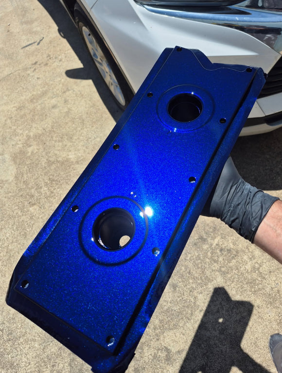 Energy Blue Candy Pearl (over silver) Revolutionary Colors