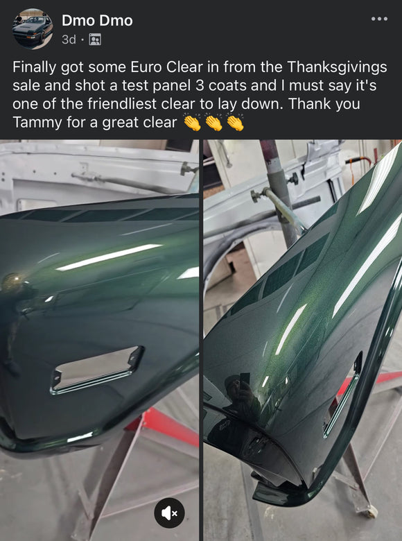 RC-357-66 2:1 EURO CLEAR 7.5 LITERS 66% SOLIDS