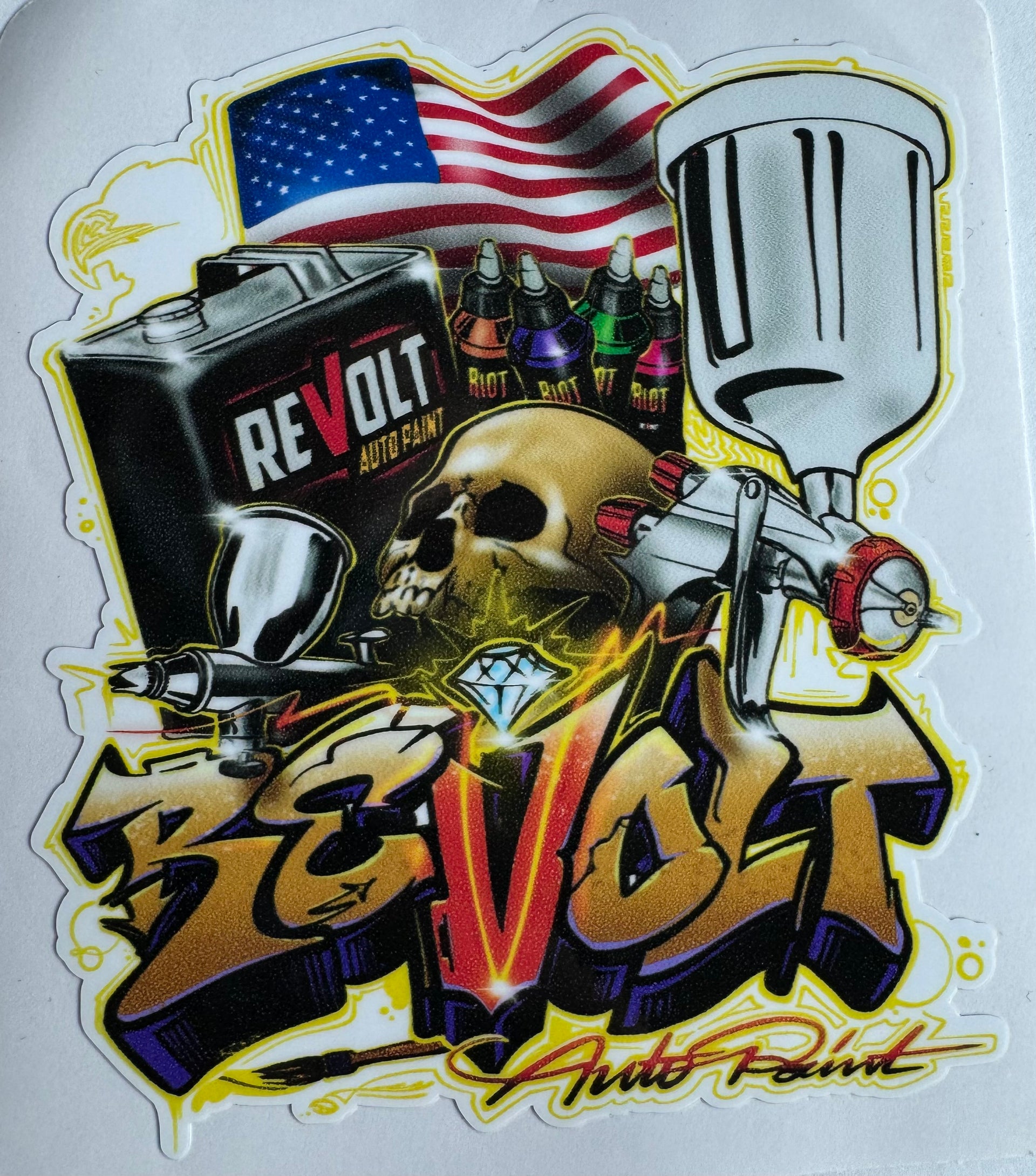 REVOLT　リボルト　ステッカー REVOLT STICKERS – RevoltAutoPaint