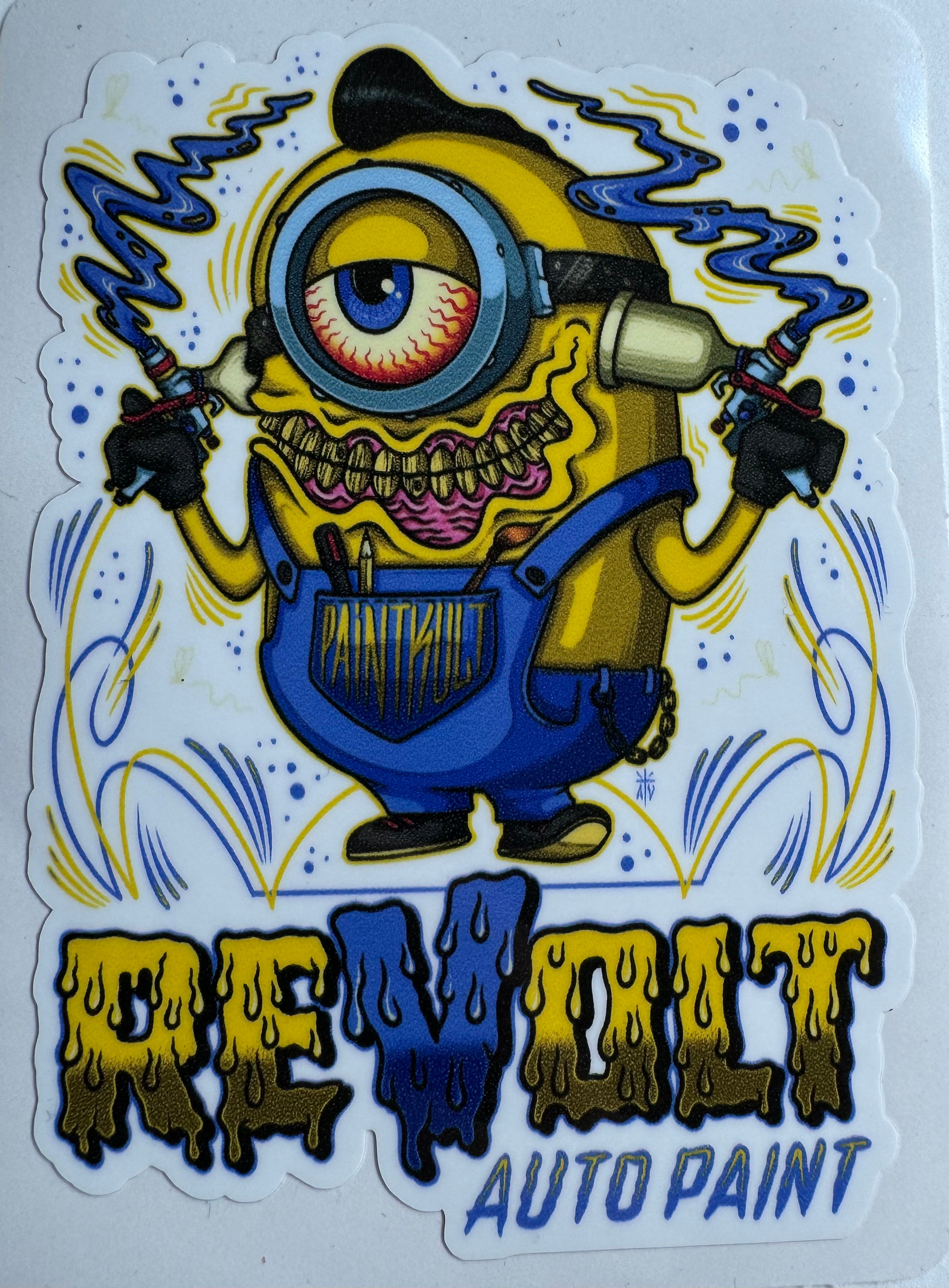 REVOLT STICKERS