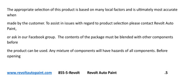 RC-357-30 4:1:1 GLAMOUR CLEAR (6 LITER KIT)