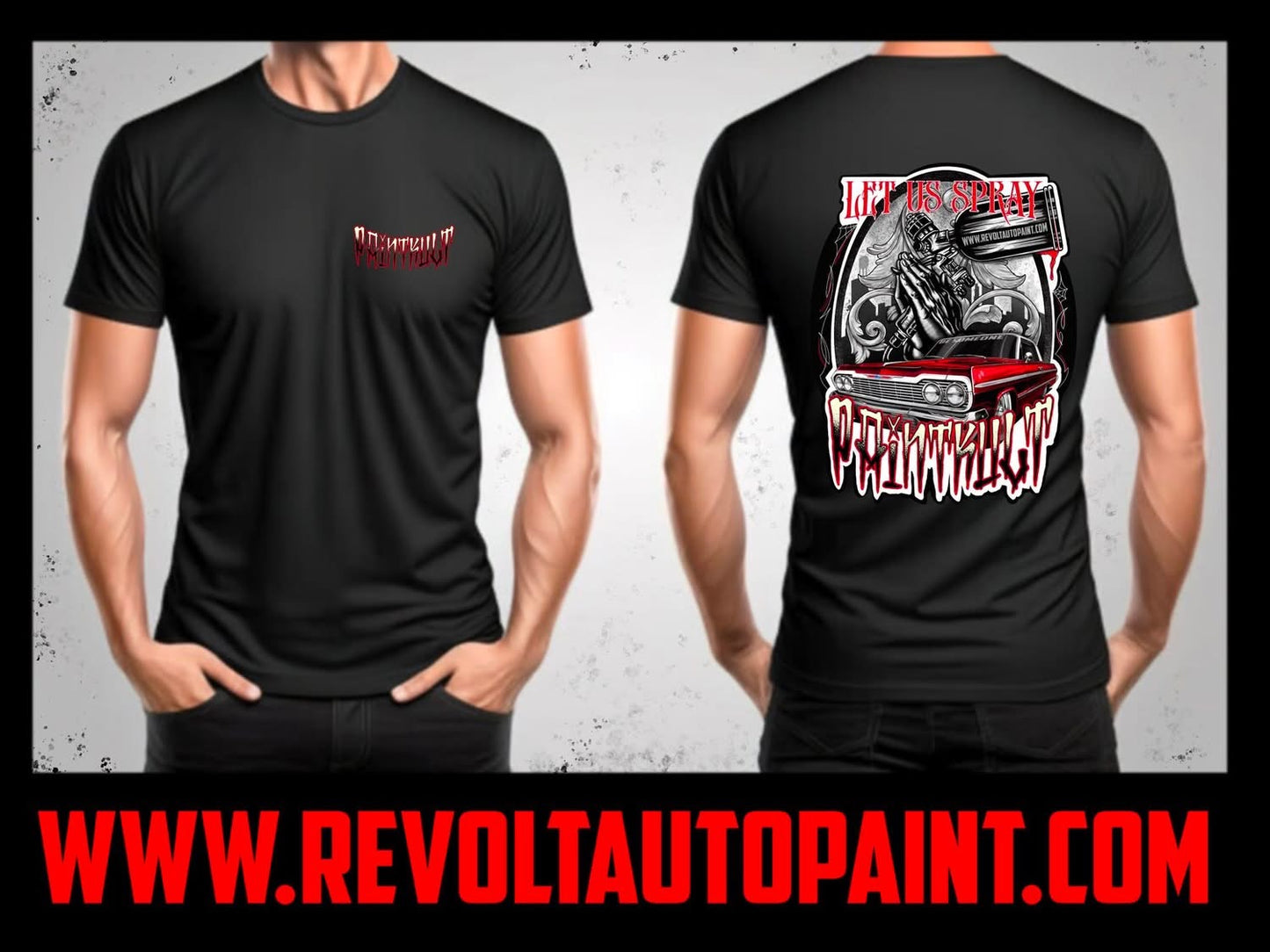 PaintKult Let Us Spray T Shirt S-4XL