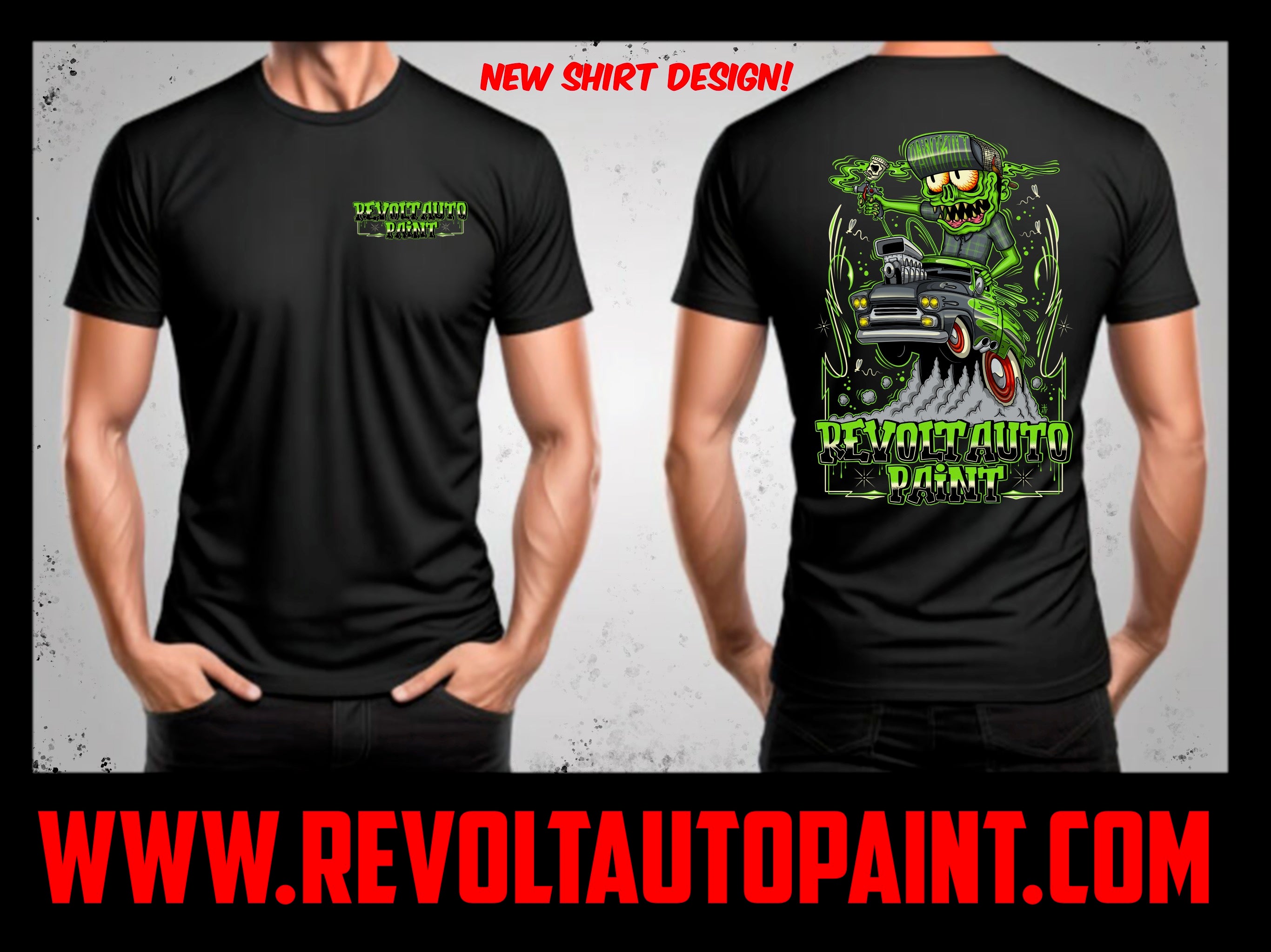 Revolt Monster T Shirt S-4XL
