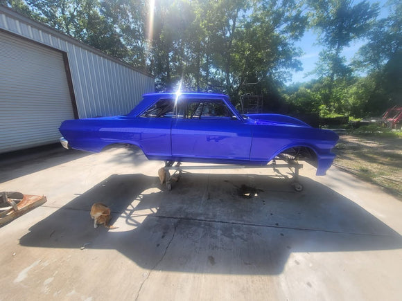 Energy Blue Candy Pearl (over silver) Revolutionary Colors