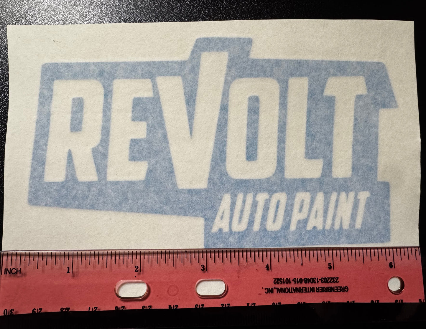 Revolt Stencils + $ - 4.5”x6.4”