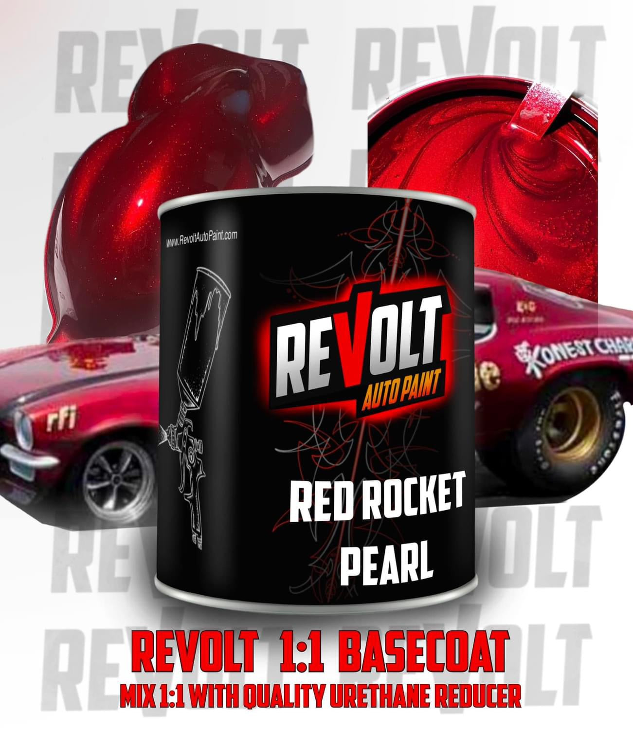 Red Rocket Revolutionary Colors