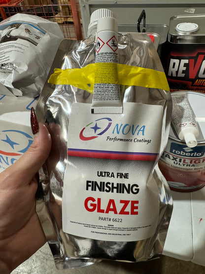 Ultra Fine Finishing Glaze, self leveling