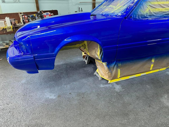 Energy Blue Candy Pearl (over silver) Revolutionary Colors