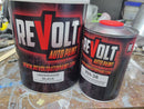 REVOLT AUTO PAINT UNDERHOOD BLACK SINGLE STAGE KITS MIX 4:1-7