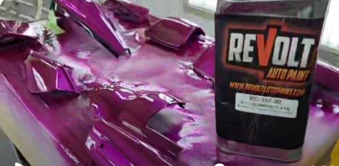REVOLT SUPER LIGHT FRAME ｃｌｅａｒ/ｃｌｅａｒPHO RC-357-30 4:1:1 GLAMOUR CLEAR (6 LITER KIT) | RevoltAutoPaint