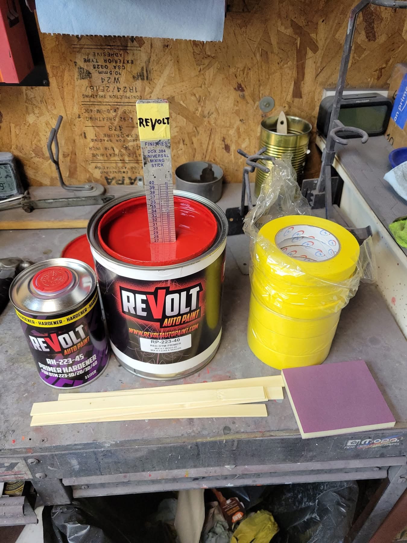 RP-223 SERIES REVOLT DTM 4:1 ACRYLIC URETHANE PRIMER/SEALER 4 COLORS