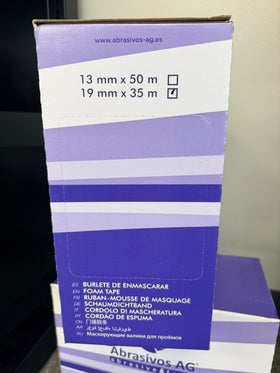 1/2” Soft Edge Foam Masking Tape - 0