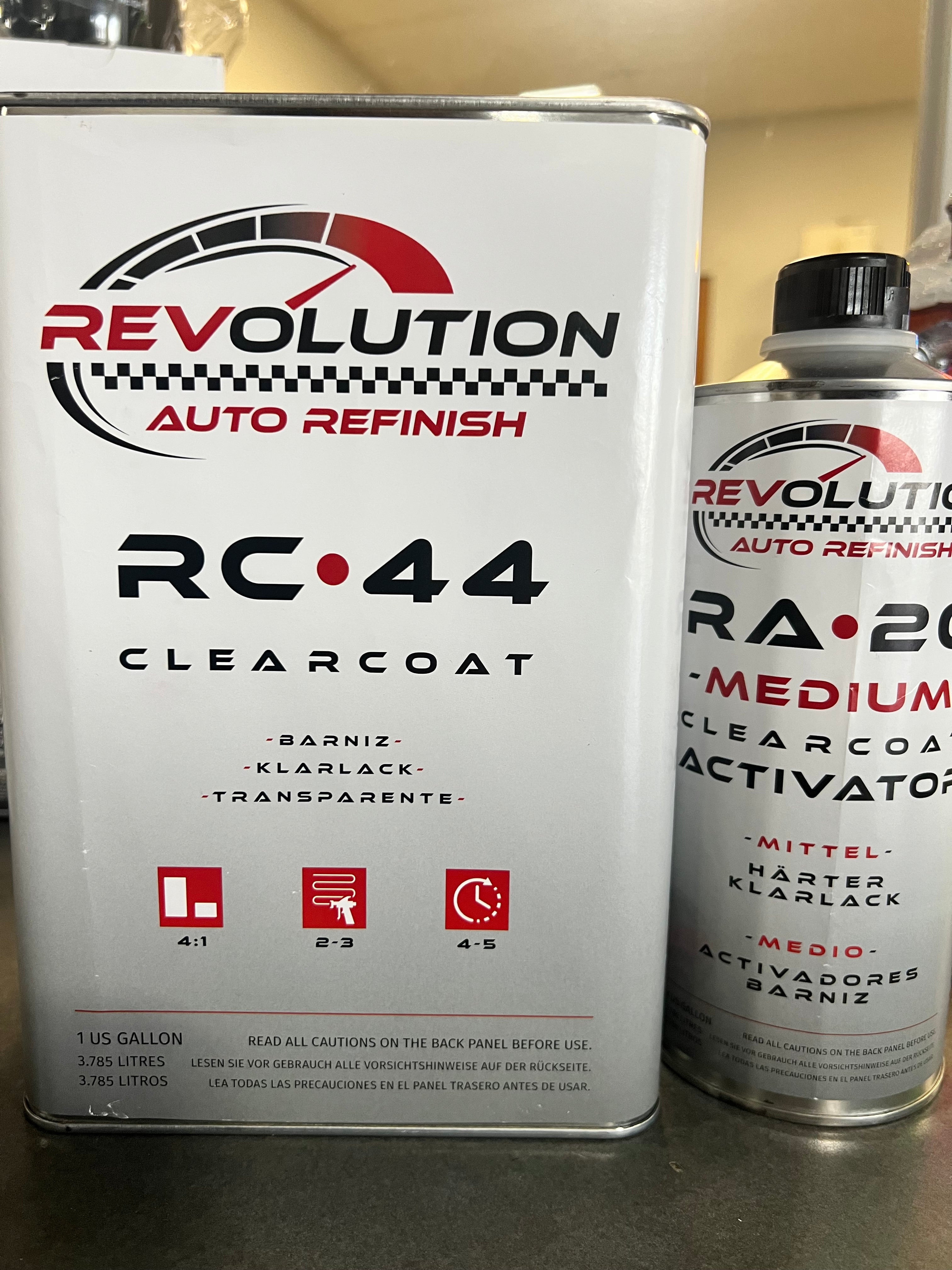 REVOLUTION AUTO REFINISH RC-44 CLEARCOAT