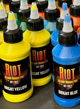 RIOT SOLVENT AIRBRUSH PAINT 4oz BOTTLE