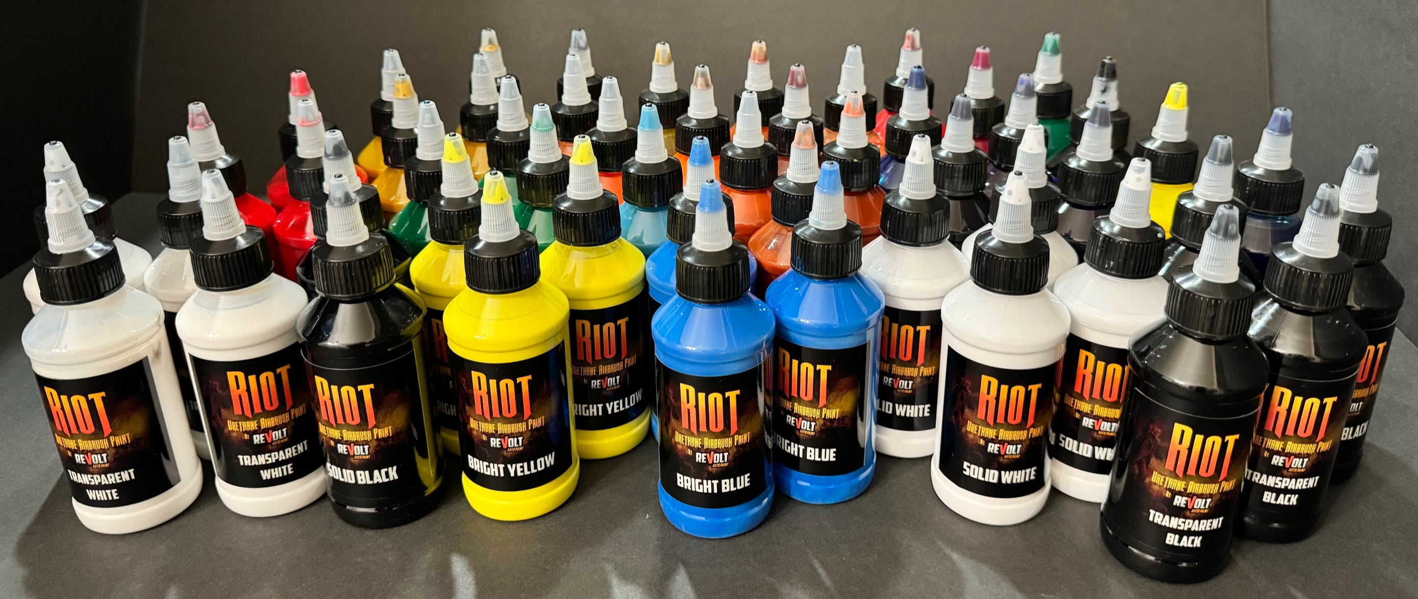 RIOT SOLVENT AIRBRUSH PAINT 4oz BOTTLE