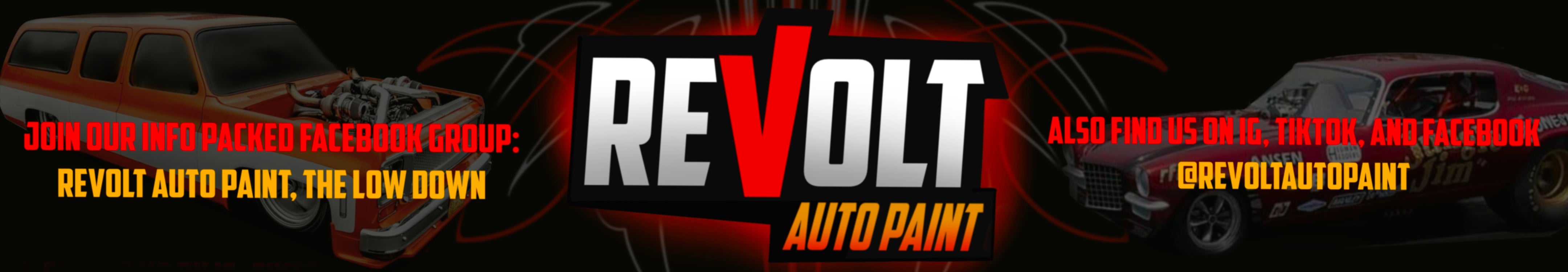 Revolt auto paint   stay connected