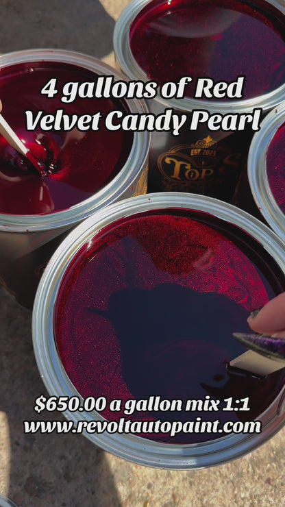 RED VELVET CANDY PEARL REVOLUTIONARY COLORS