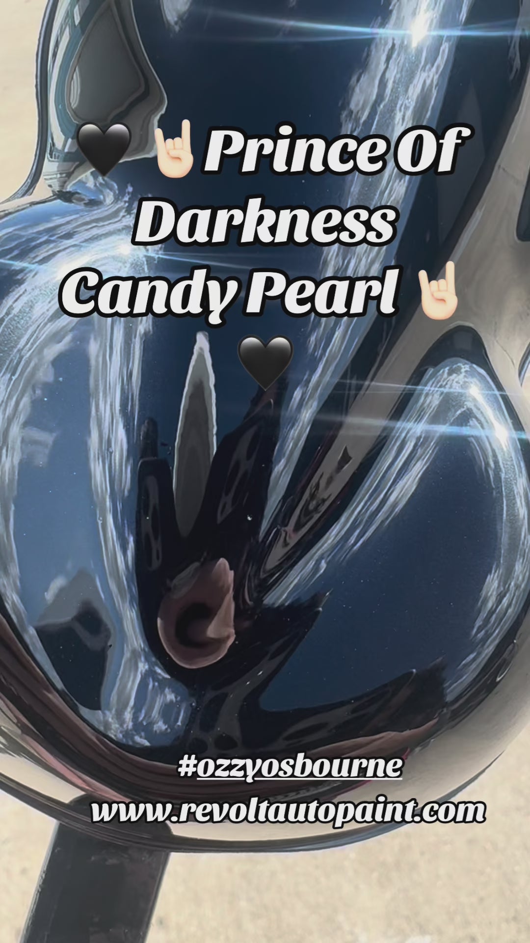 🤘🏻🖤PRINCE OF DARKNESS🤘🏻🖤VELVET CANDY PEARL REVOLUTIONARY COLORS