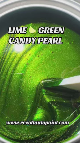 LIME 🍋‍🟩 GREEN VELVET CANDY PEARL REVOLUTIONARY COLORS