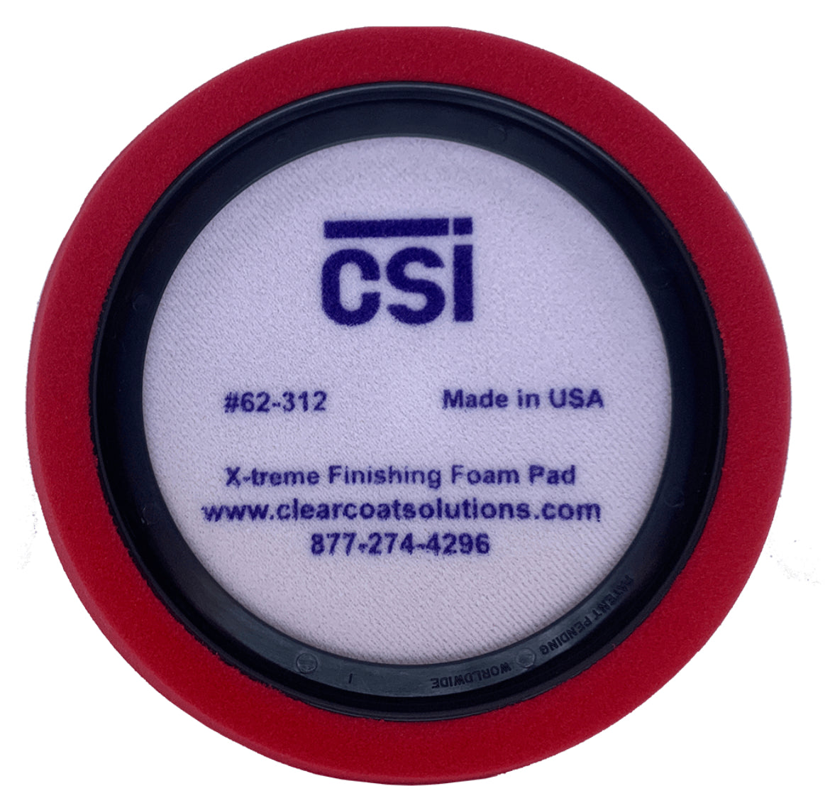 CSI X-TREME RED FINISHING PAD