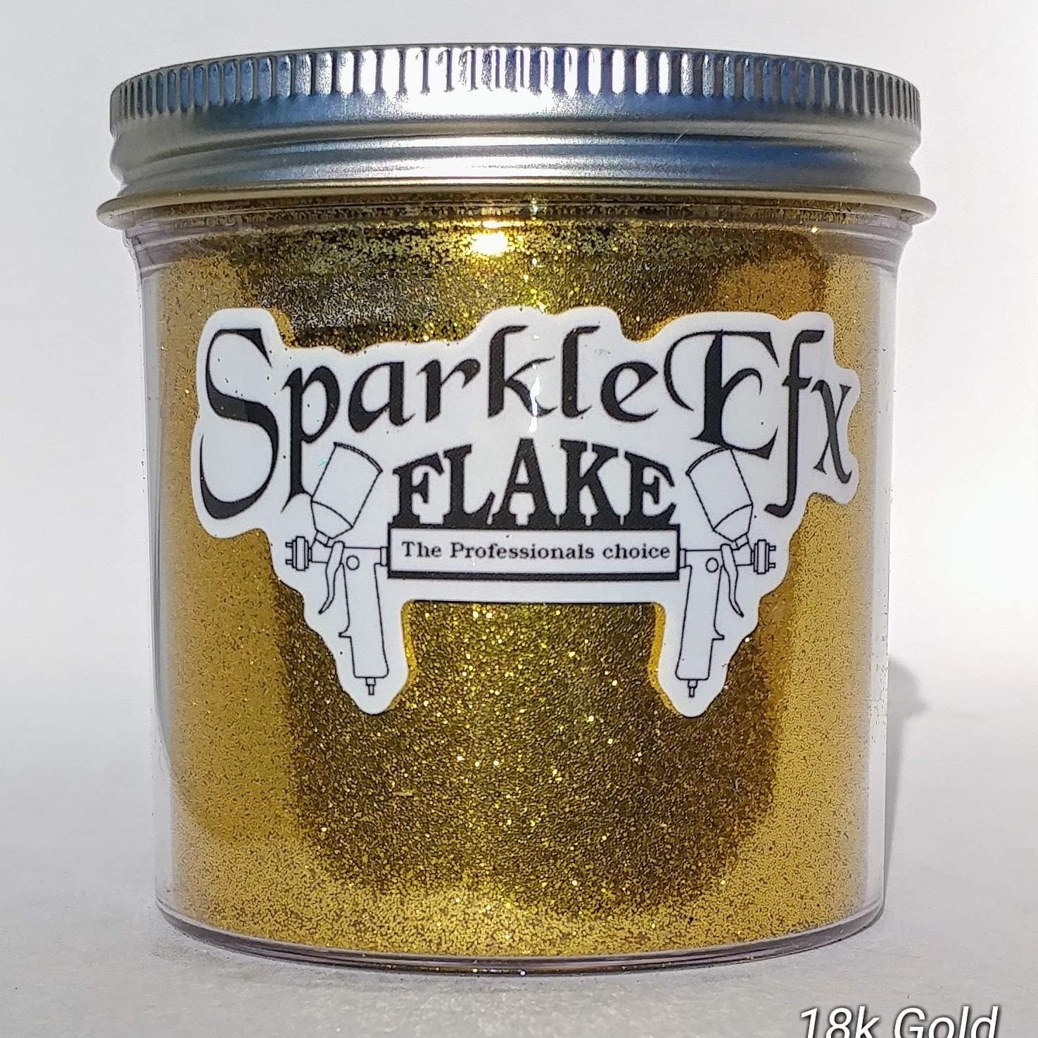 SPARKLE EFX METALFLAKE 6OZ JAR 18K GOLD