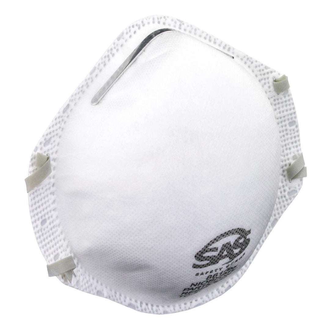 SAS 8610 (M) 8611 (L) N95 Valved Particulate Respirator - 10/bx