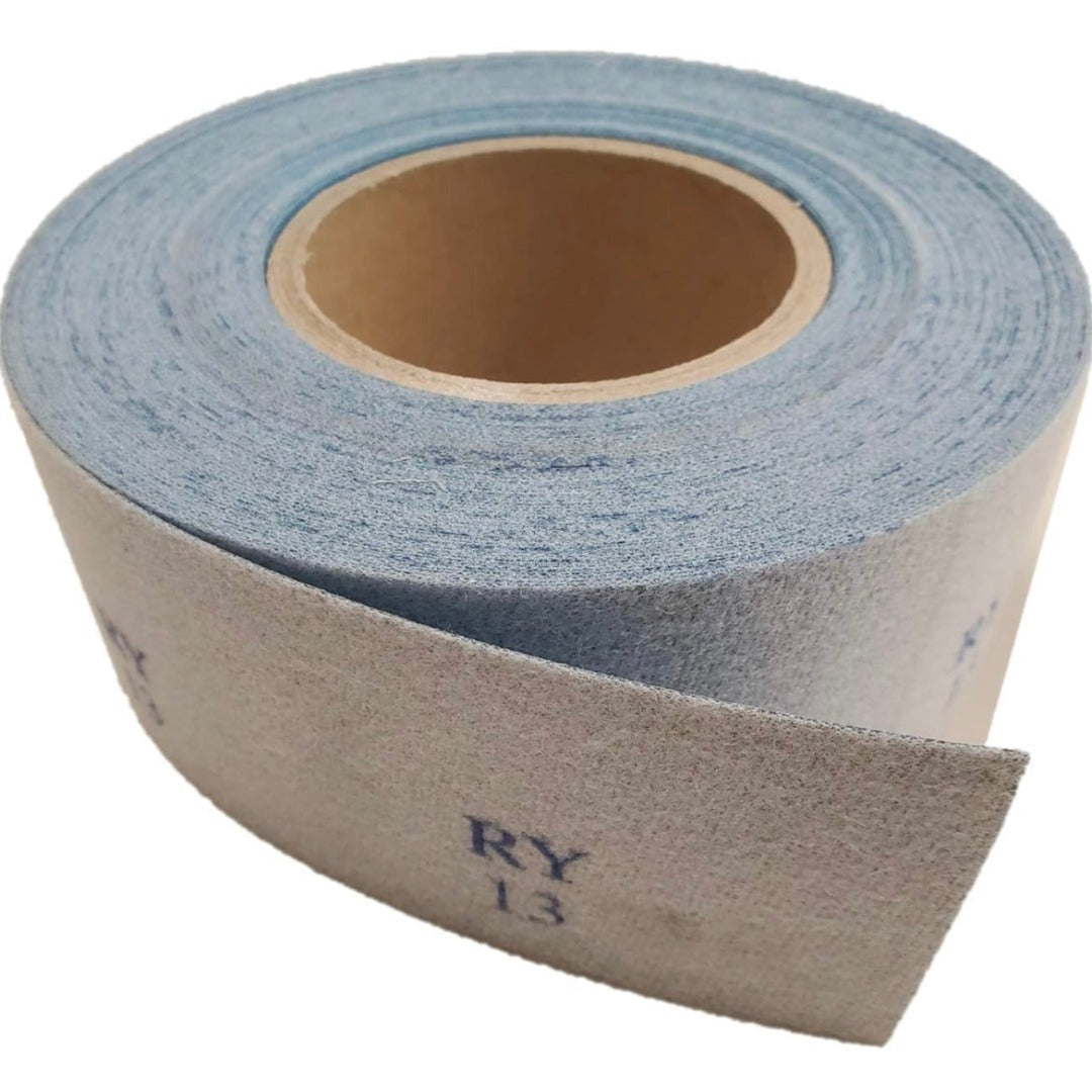 DEERFOS Blue Premium Longboard Continuous Roll Velcro Sandpaper, 2-3/4" x 25Yds 36-400 - 0