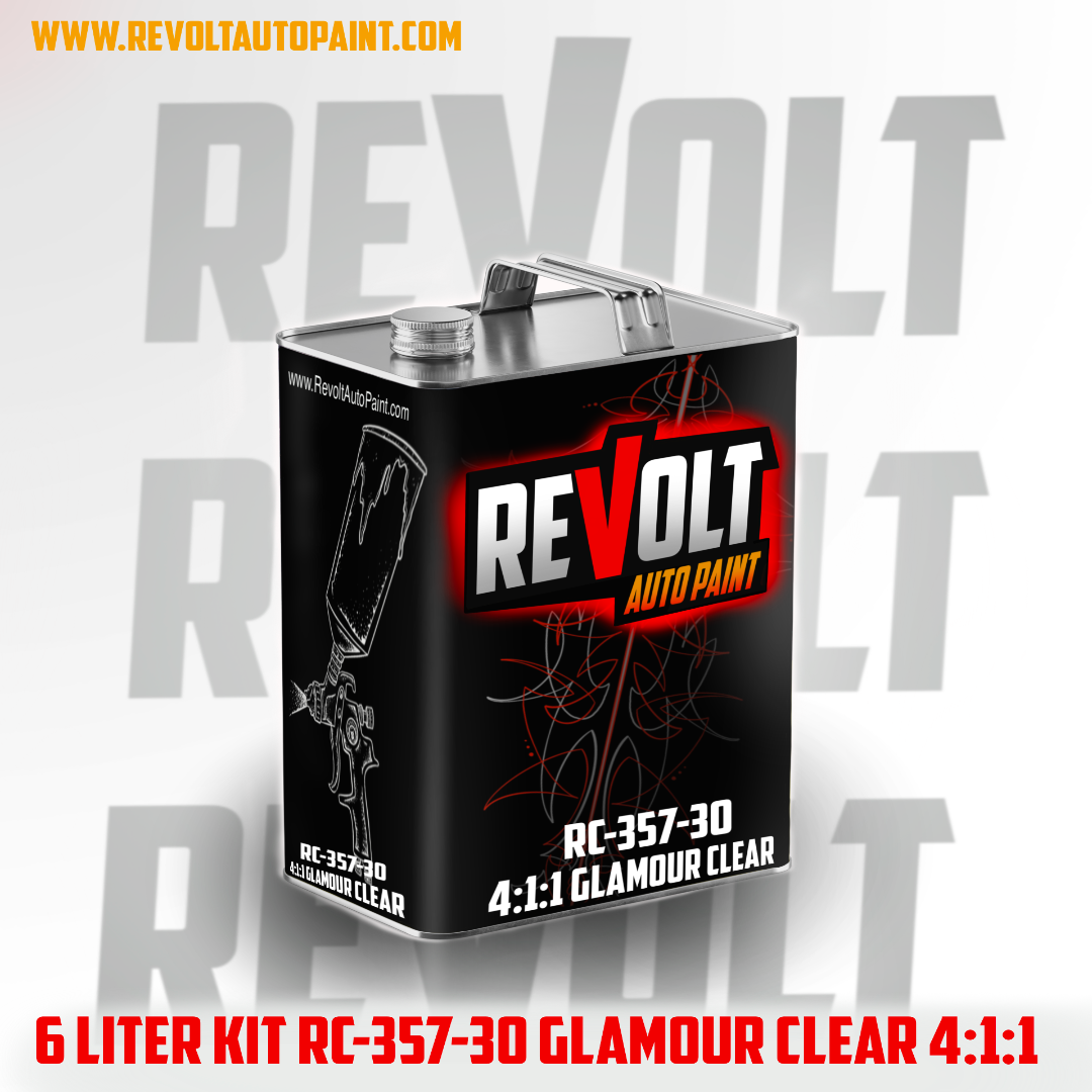 RC-357-30 4:1:1 GLAMOUR CLEAR (6 LITER KIT)