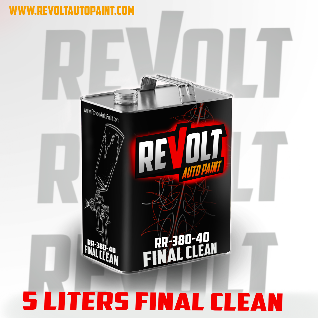 RR-380-40 FINAL CLEAN 5 LITERS | RevoltAutoPaint