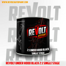 REVOLT AUTO PAINT UNDERHOOD BLACK SINGLE STAGE KITS MIX 4:1-1