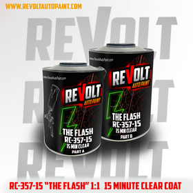 RC-357-15 THE FLASH 15 Minute Cured clear MIX 1:1